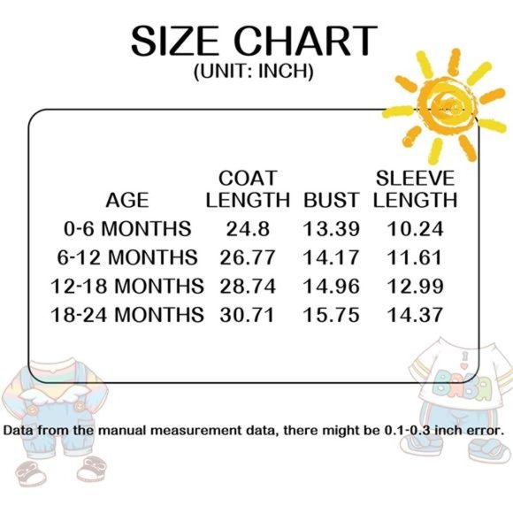 Baby Girls Snowsuit Winter Coat For Infant & Toddlers Warm Clothes NEW - Picture 7 of 7